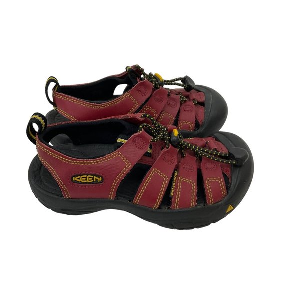 Keen Newport H2 Size 12 Unisex Kids Red Waterproof Outdoor Hiking Sports Sandals - Picture 2 of 9